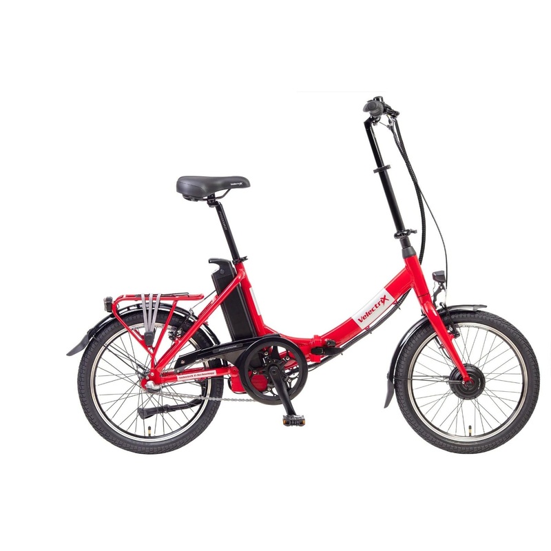 Velectrix Foldaway Electric Bike Red