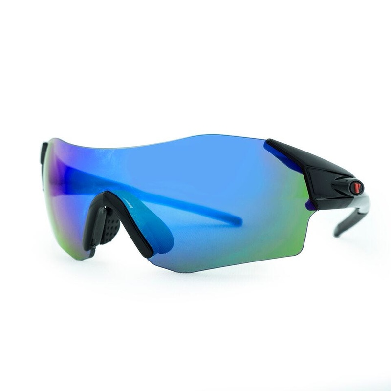 Venture Extreme Sunglasses Black/Blue Revo