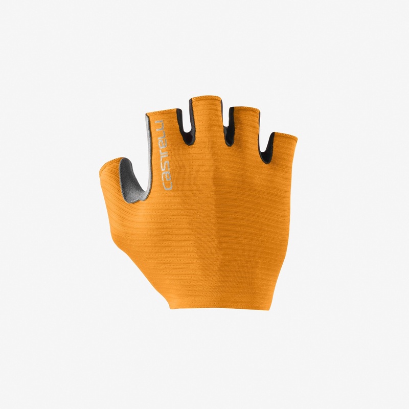Castelli Espresso Road Gloves Vivid Orange XS