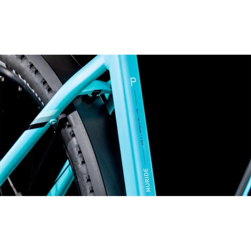 Cube Nuride Hybrid Performance 500 Allroad Easy Entry Electric Hybrid Bike Swimmingpool’n’Black SM