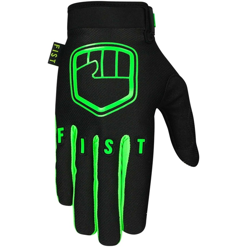 Fist CH24 Stocker MTB Gloves Fluoro Green/Black XXS