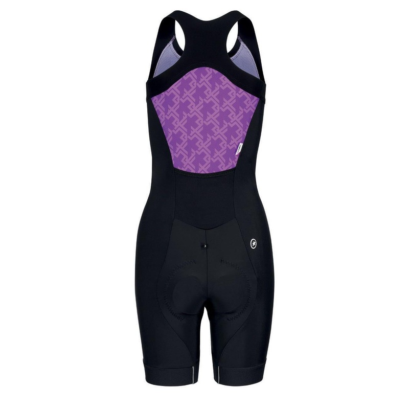 Assos Uma GT NS Evo Women’s Bibknicks Bodysuit Purple/Black