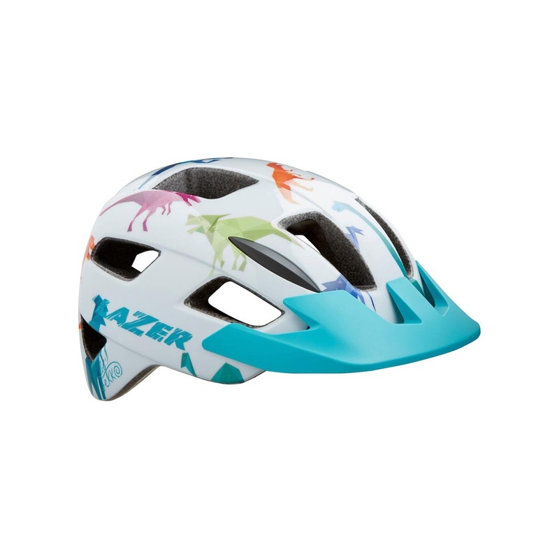 Lazer Lil’ Gekko Kid’s Helmet White Dino 46-50cm