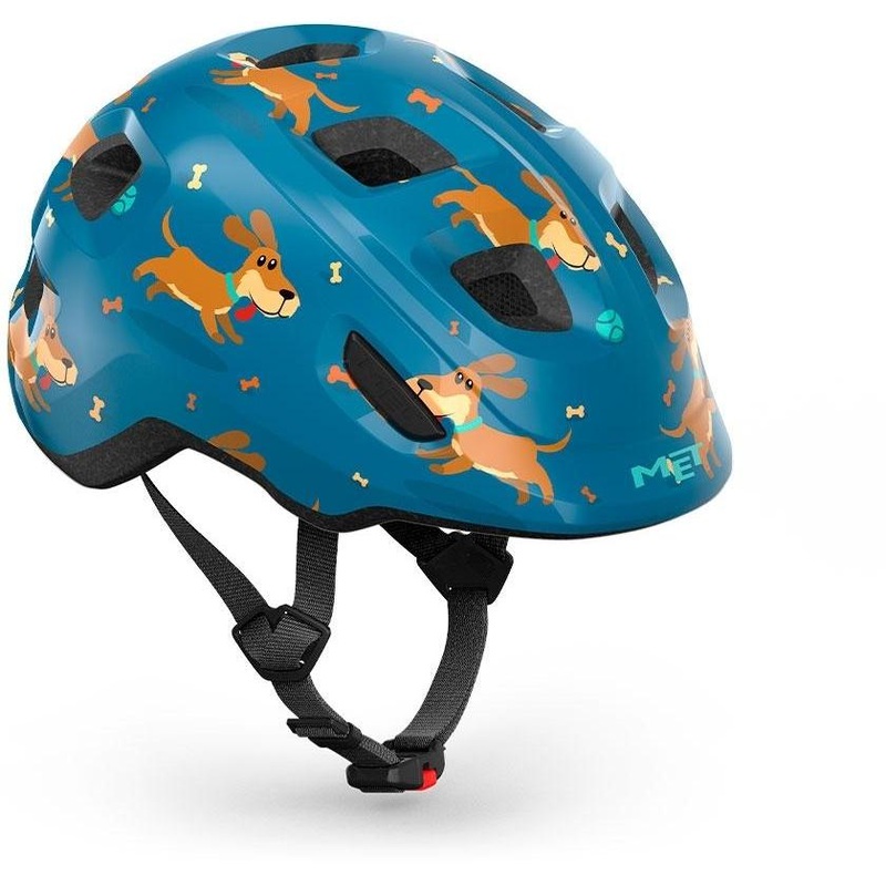 Met Hooray Kids Helmet Blue/Dogs XS