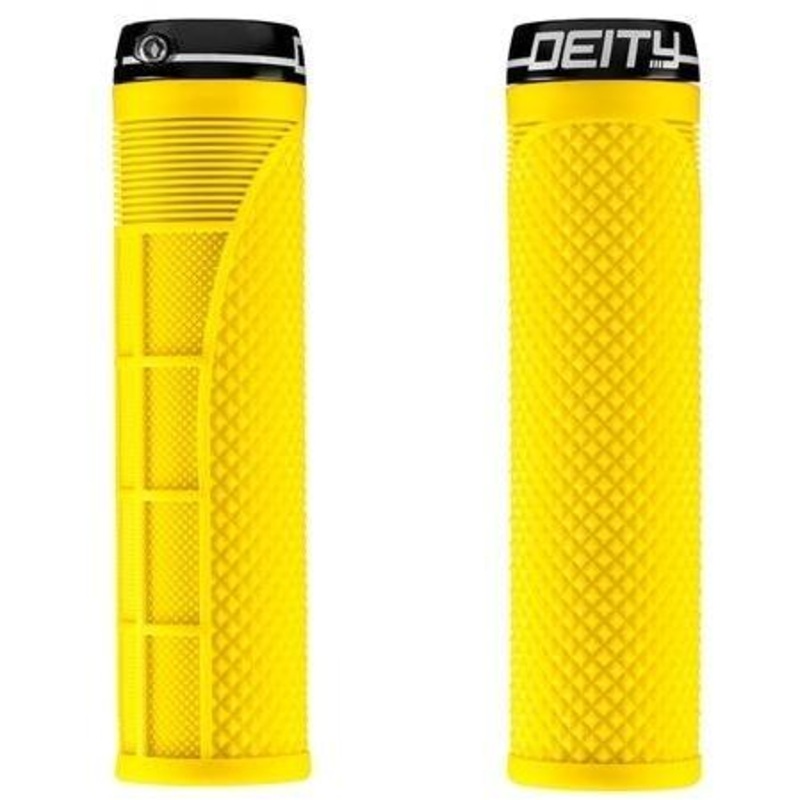 Deity Megattack Lock On Grips Yellow