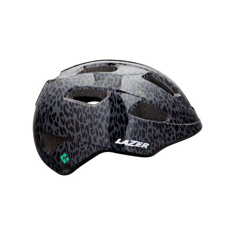 Lazer Nutz KinetiCore Kids Helmet Black Leopard (50 – 56cm)