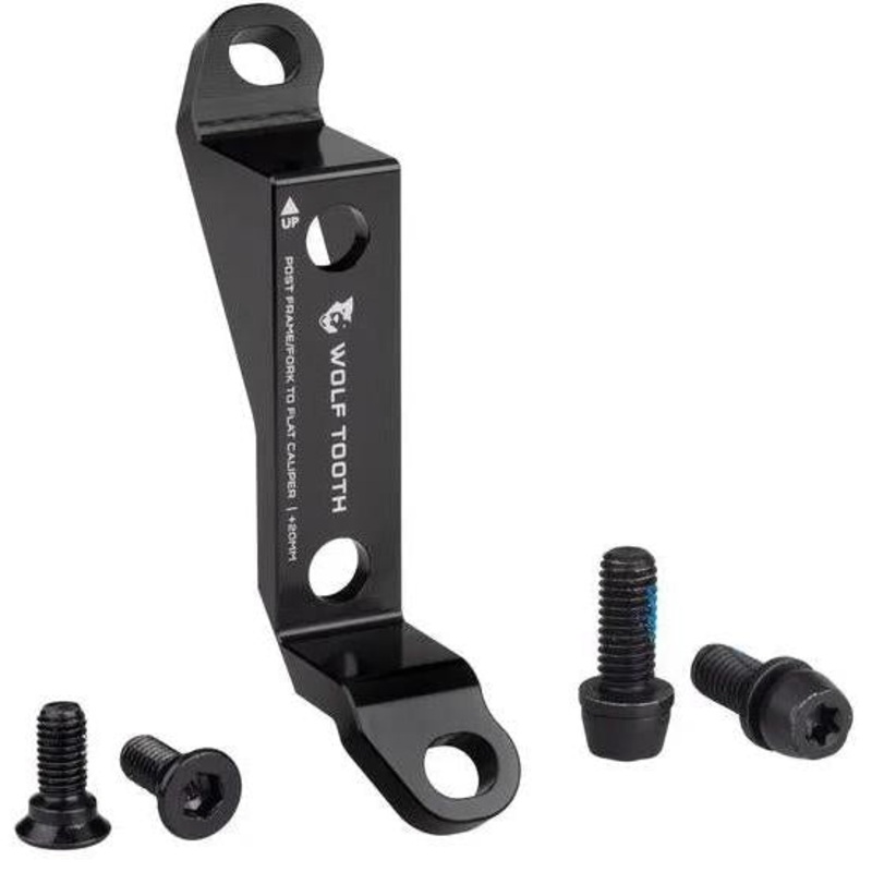 Wolf Tooth Post to Flat Mount Brake Adapter