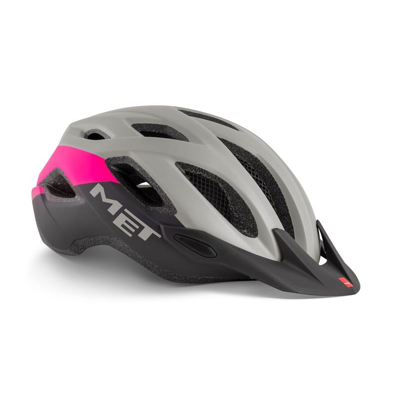 Helmet MET Crossover Grey/Pink 52 – 59cm