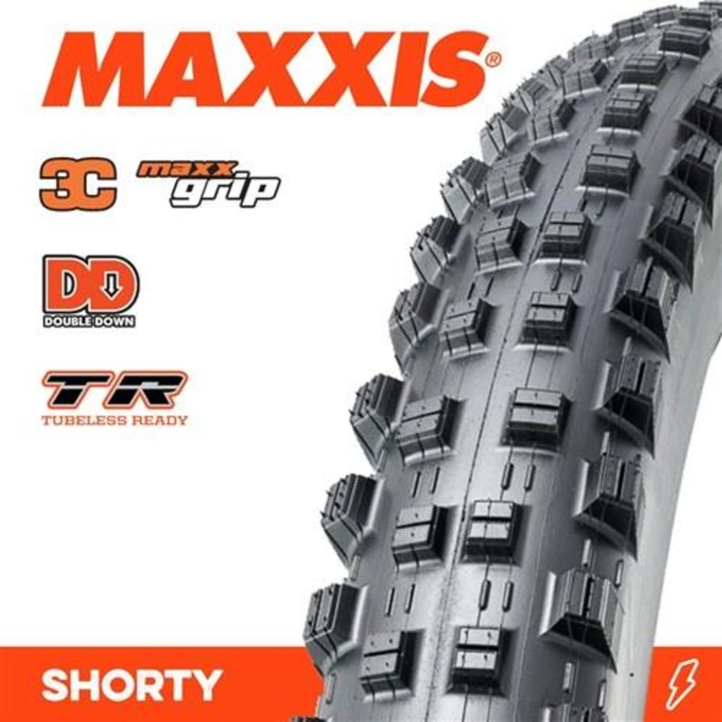 Maxxis Shorty Folding MTB Tyre 2x120TPI 27.5 x 2.40”