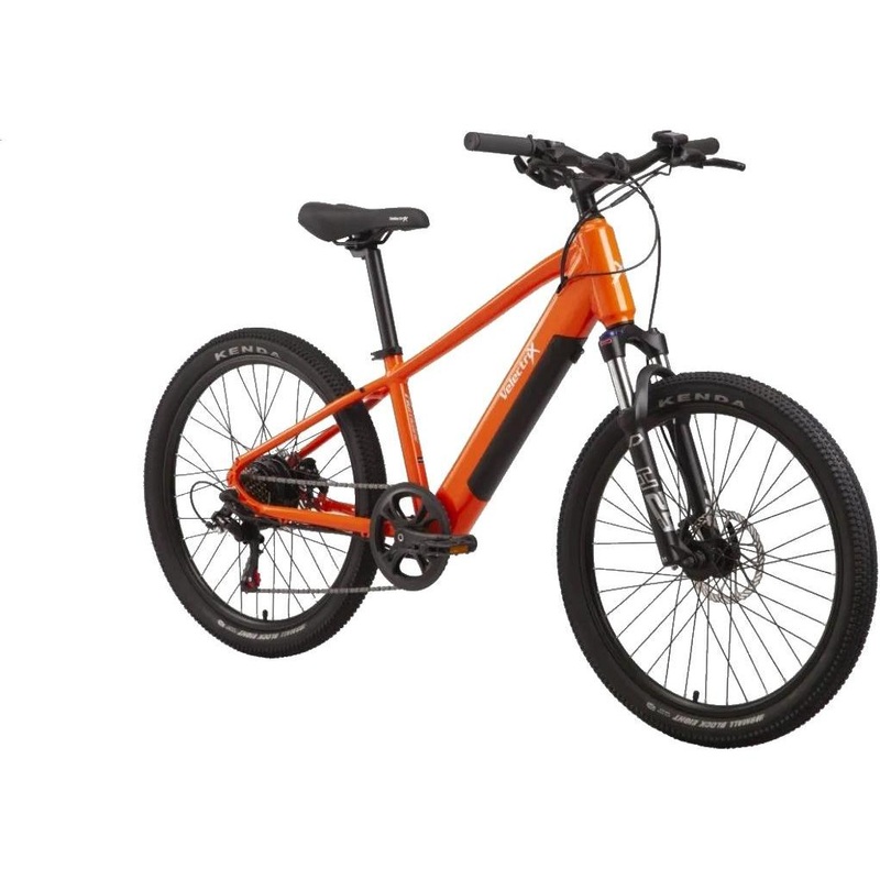VelectriX Hurricane 24” Electric Kids Bike Orange