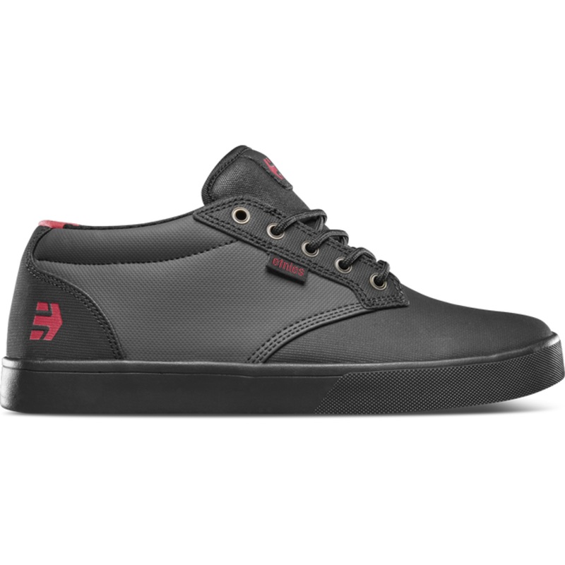Etnies Jameson Mid Crank Shoes Black/Red Shoes – 38