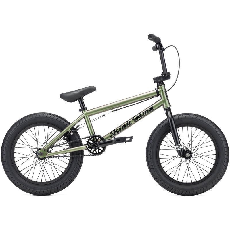 Kink Carve 16” BMX Bike Patina Green