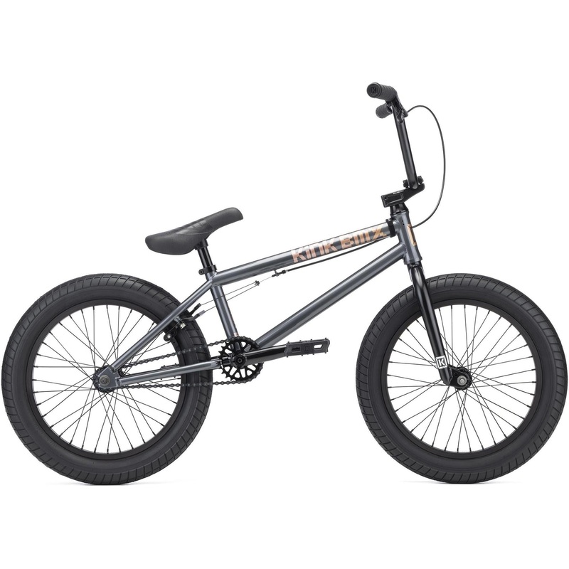 Kink Kicker 18” BMX Bike Gunmetal Gray