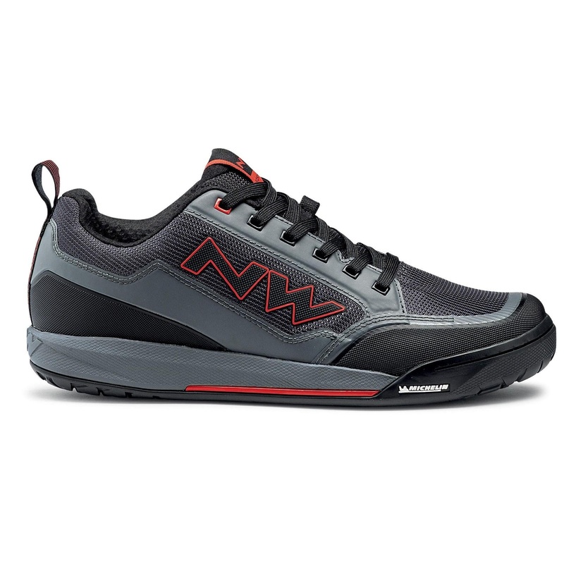 Northwave Clan Shoes Anthracite/Red Shoes – 43
