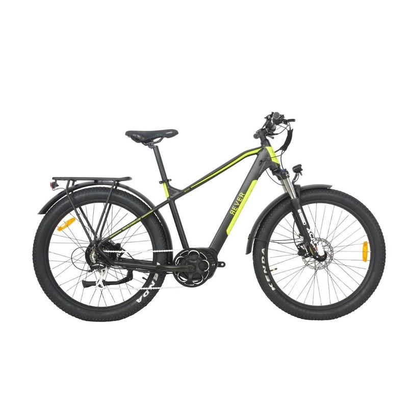 Rever Electric Mountain Bike Black/Yellow