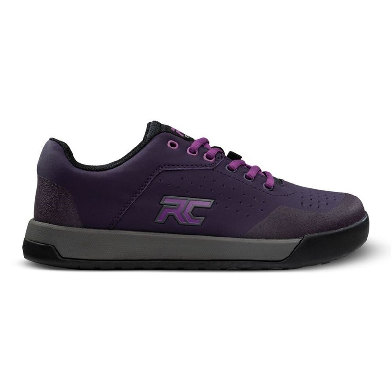 Ride Concepts Hellion Women’s Flat Pedal Shoes Dark Purple/Purple Shoes – 35