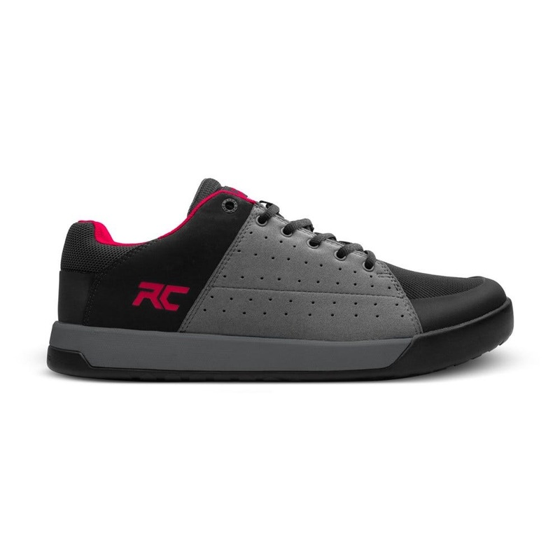Ride Concepts Livewire Flat Pedal Shoes Charcoal/Red Shoes – 46
