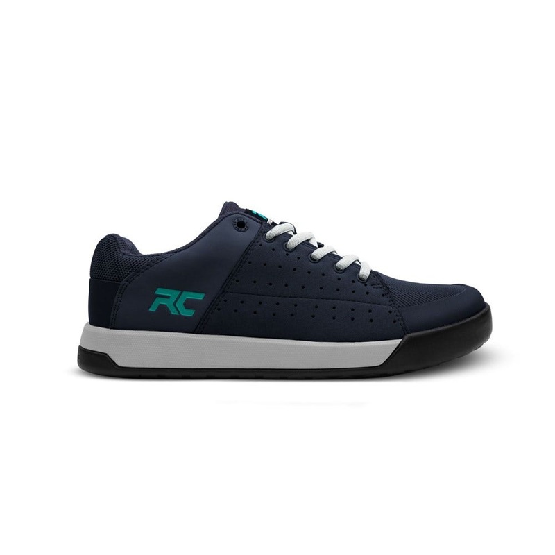Ride Concepts Livewire Women’s Flat Pedal Shoes Navy/Teal Shoes – 39