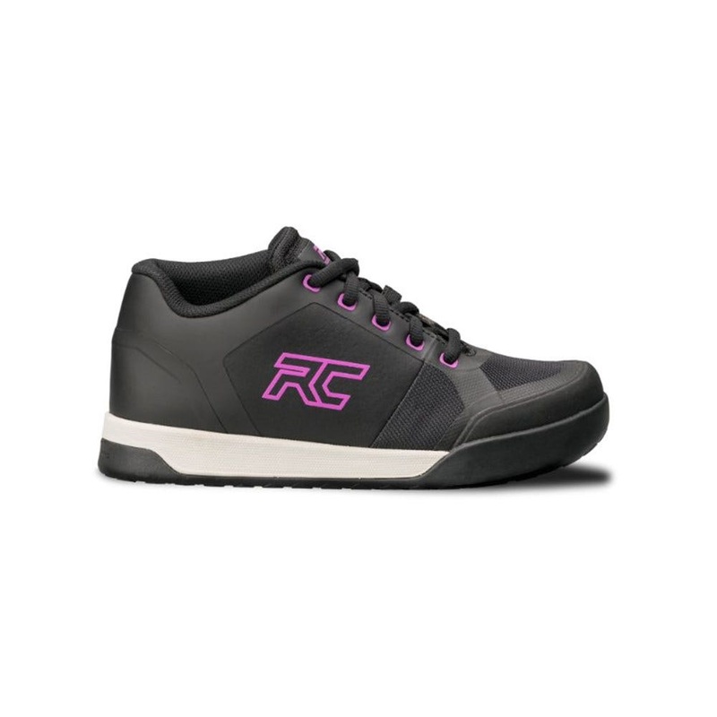 Ride Concepts Skyline Women’s Flat Pedal Shoes Black/Purple Shoes – 35