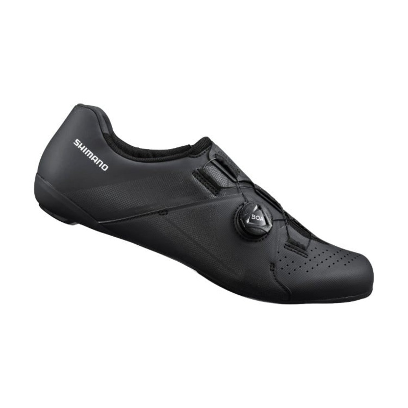 Shimano RC300 E-Width Mens Road Shoes Black 2022 Shoes – 40