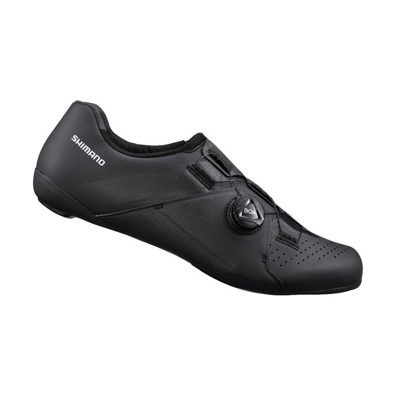 Shimano RC300 Mens Road Shoes Black 2023 Shoes – 38