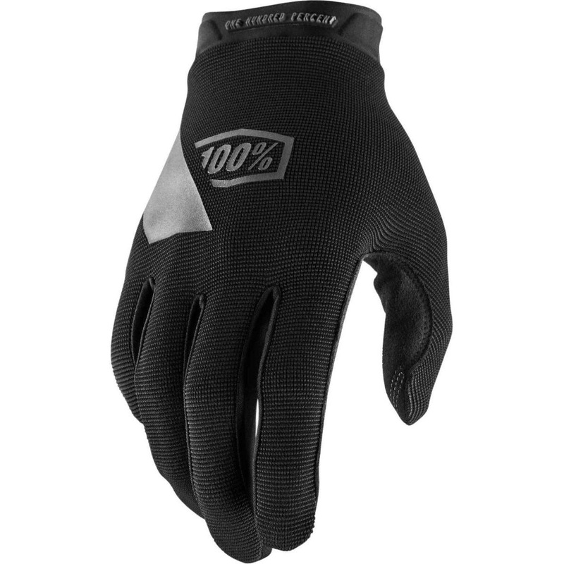 100% Ridecamp Youth Gloves Black SM