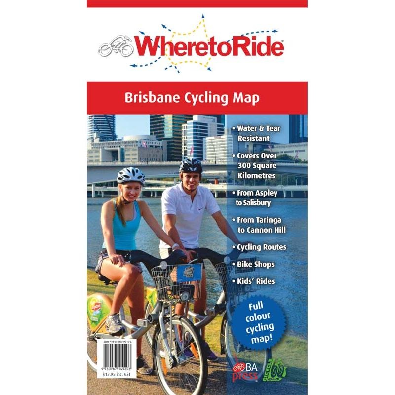 Where to Ride Brisbane Cycling Map