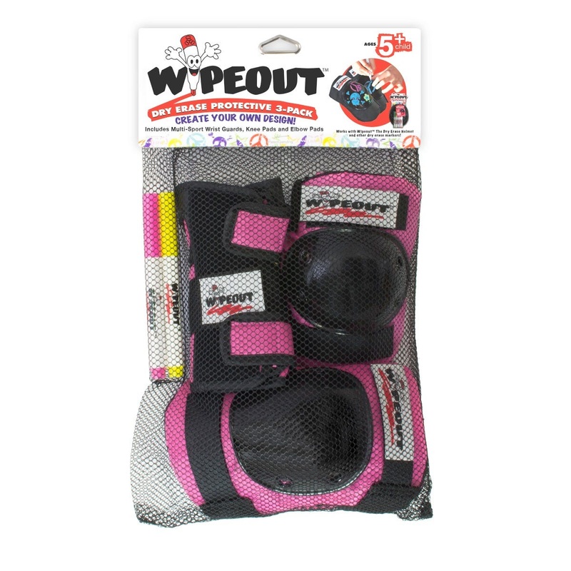 Wipeout Youth Armour 3 Pack Pink
