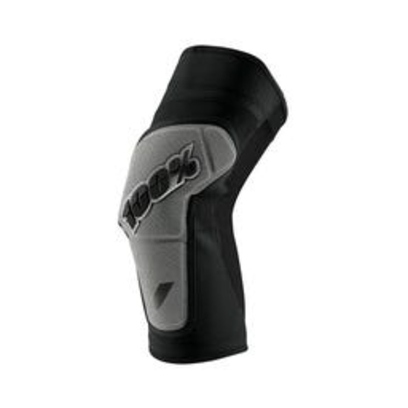 100% Ridecamp Knee Guards Black/Grey SM