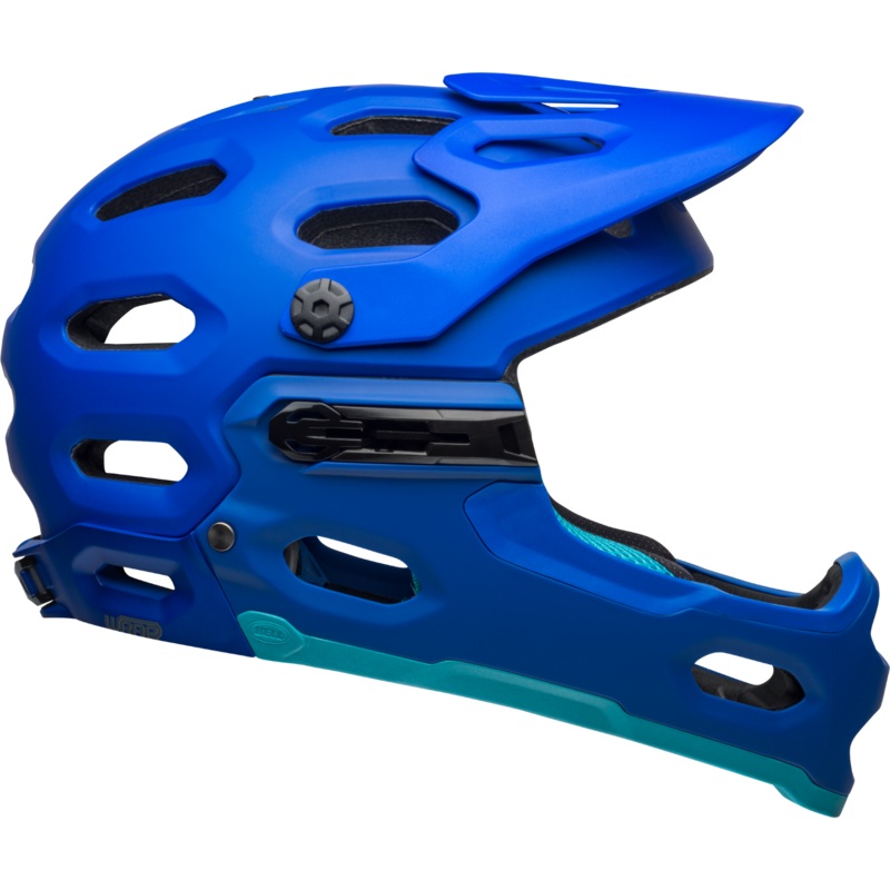 Bell Super 3R Mips Helmet Mat Blue/Bright Blue LG