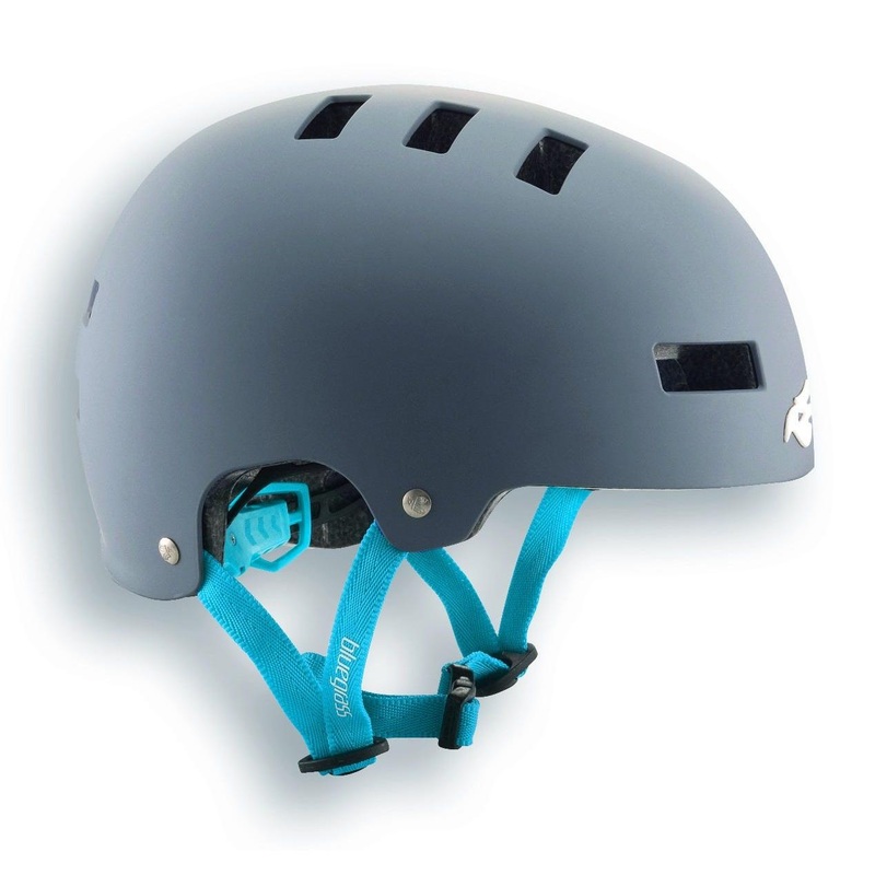 Bluegrass Super Bold Helmet Grey/Cyan SM