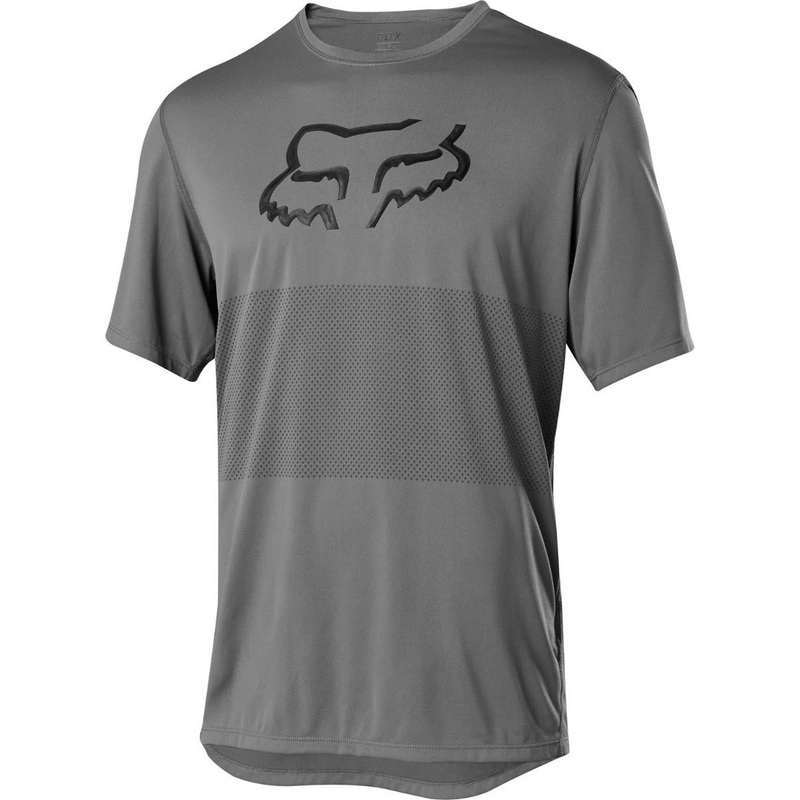 FOX Ranger Foxhead Short Sleeve Jersey Pewter XL