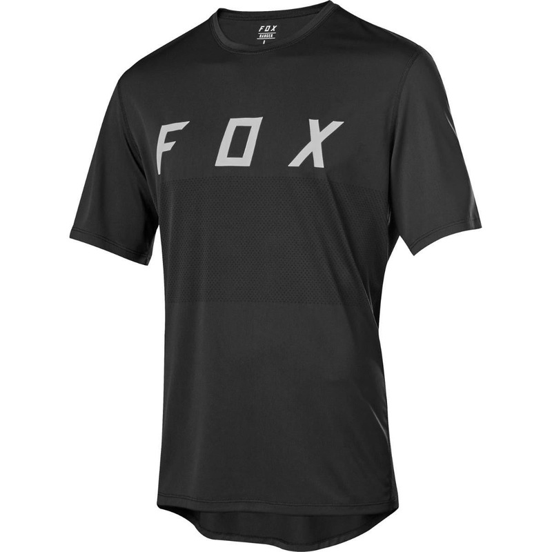 FOX Ranger Short Sleeve Jersey Black/Grey MD