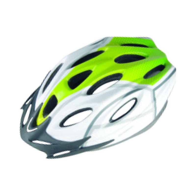 Helmet Netti Lightning White/Lime SM/MD