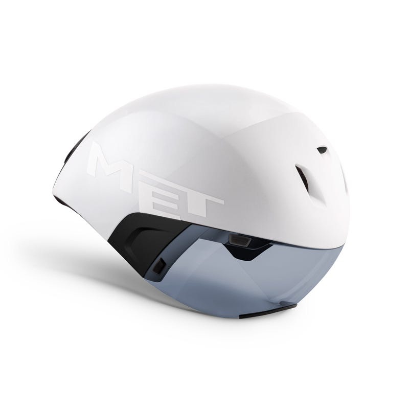 MET Codatronca Aero Helmet White/Black/Mat MD