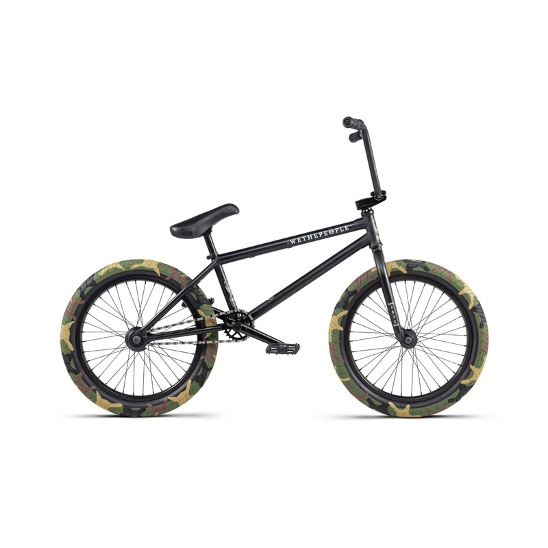 WTP Justice BMX Bike 20″ Matt Black (2020)