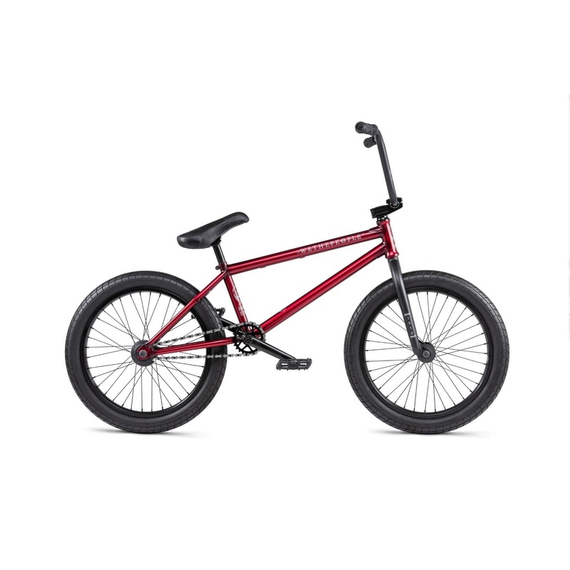 WTP Justice BMX Bike 20″ Matt Translucent Red (2020)