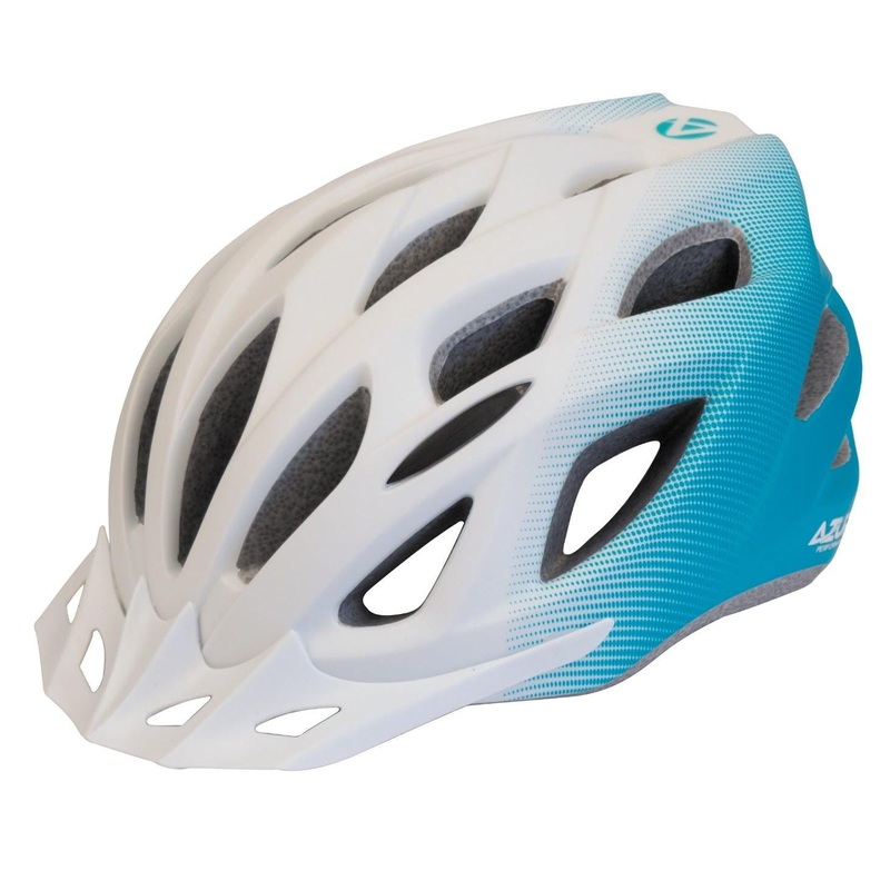 Azur L61 Helmet Satin White/Bubblegum Fade MD/LG
