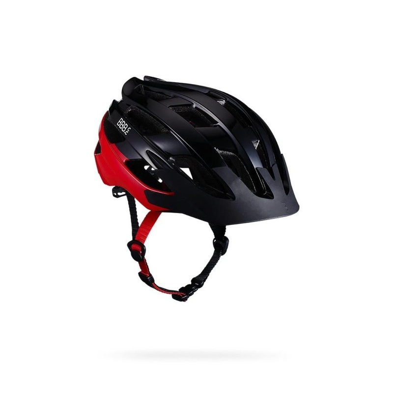 BBB Aktiv Helmet Black/Red MD/LG