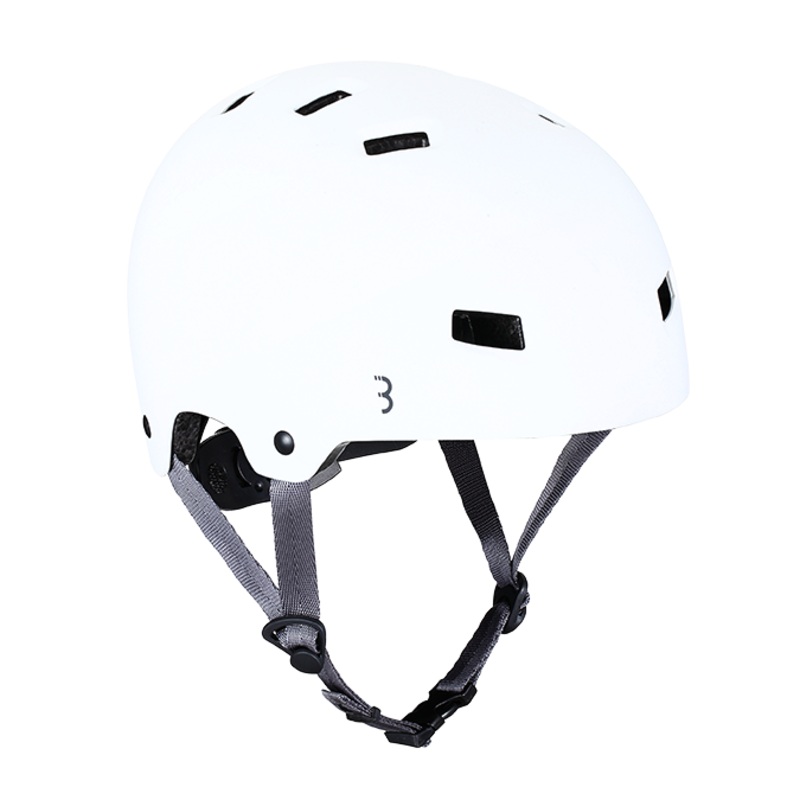 BBB Billy Helmet Matt White SM