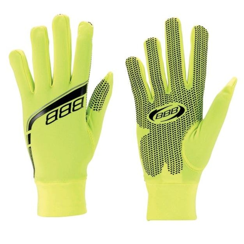 BBB Raceshield Winter Full Finger Gloves Neon Yellow XS