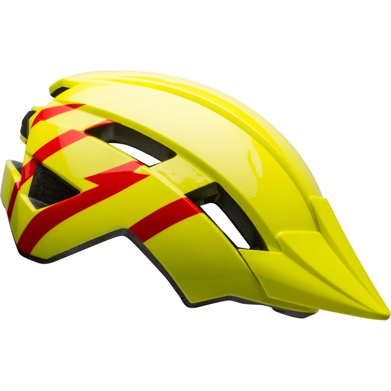 Bell Sidetrack II Kids Helmet Hi-Viz/Red SM