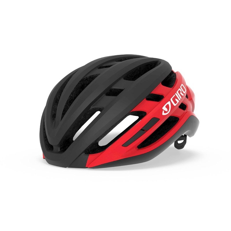 Giro Agilis MIPS Helmet Matt Black/Red Fade MD