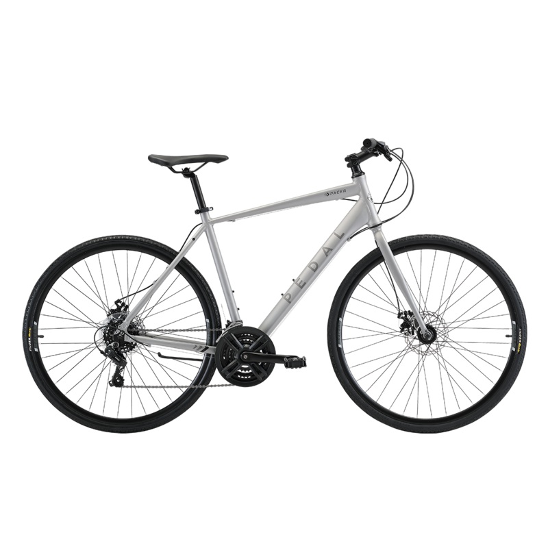 Pedal Pacer 2 Flat Bar Road Bike Grey SM