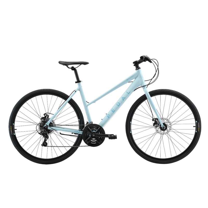 Pedal Pacer 2 Flat Bar Road Bike Light Blue XS