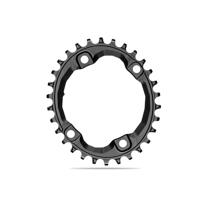 Absolute Black Premium Oval Chainring 1X Shimano XT M8000/MT700 30