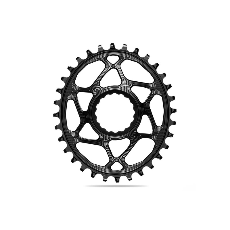 absoluteBLACK Oval Premium Chainring Race Face Cinch 3mm Offset Direct Mount Boost 1x Narrow Wide Black 28