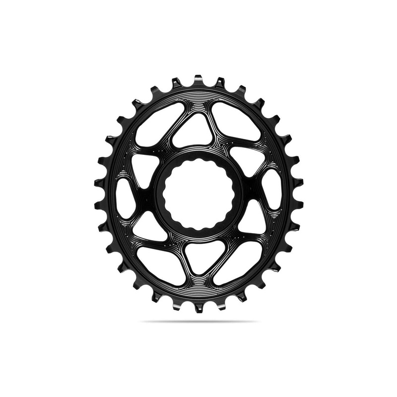 absoluteBLACK Oval Premium Chainring Race Face Cinch 6mm Offset Direct Mount Boost 1x Narrow Wide Black 28
