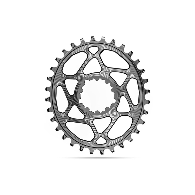 absoluteBLACK Oval Premium Chainring SRAM 3mm Offset Direct Mount Boost 1x Narrow Wide Titanium 28