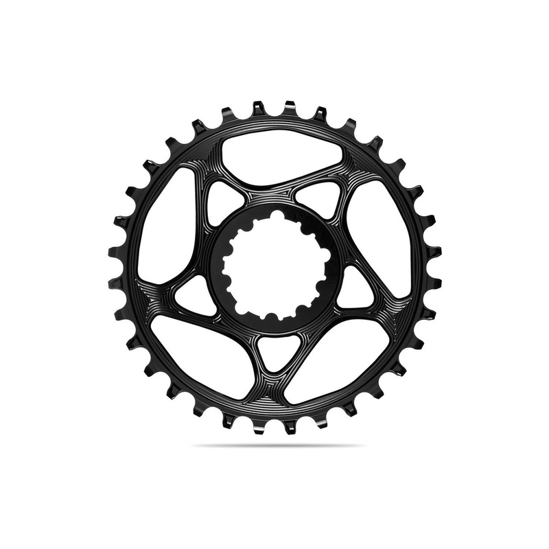 absoluteBLACK Round Premium Chainring SRAM Direct Mount Narrow Wide Black 28